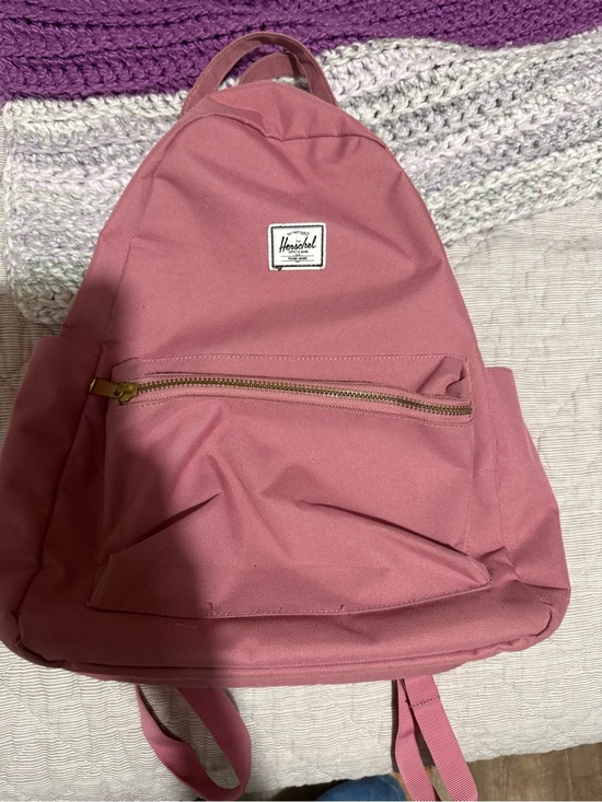 Herschel Supply Company Handbags - Herschel Supply Company Pink Heritage Backpack with Gold Zipper